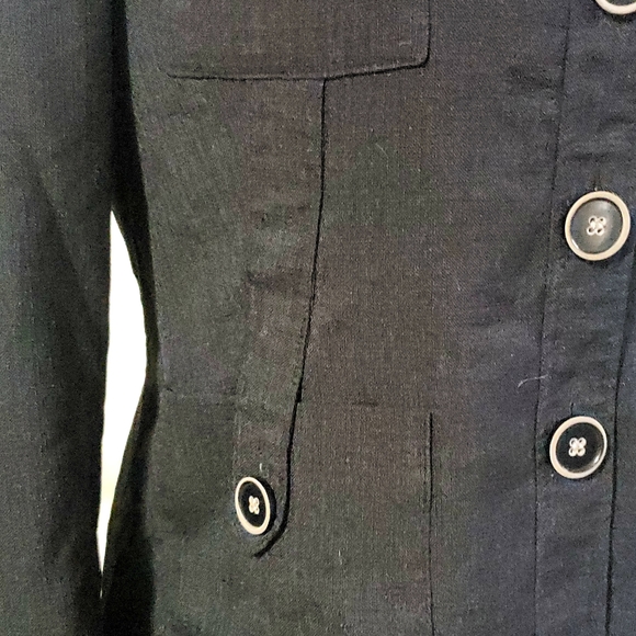 Evan Picone Blazer in Black Sharp! - Picture 3 of 5
